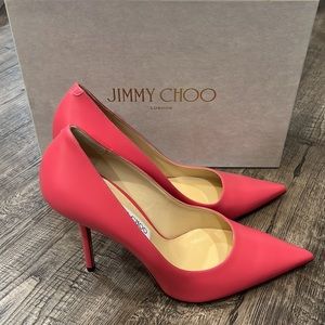 Jimmy Choo Love 100 Bubble Leather Size 41/ 11